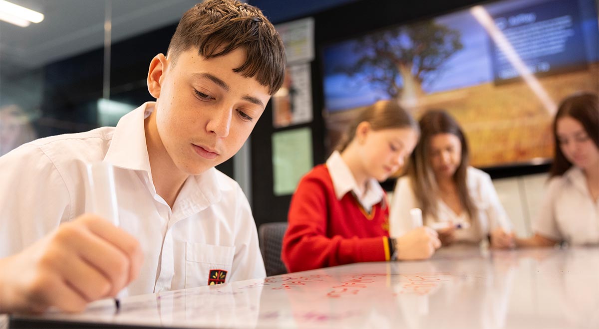Learning excellencr at St Clare's Catholic College, Hassall Grove