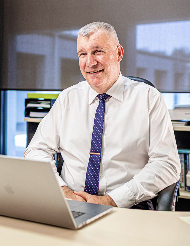 Kevin Jones Principal of St Clare’s Catholic High School Hassall Grove