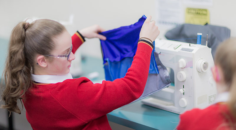 Textiles at St Clare’s Catholic High School Hassall Grove