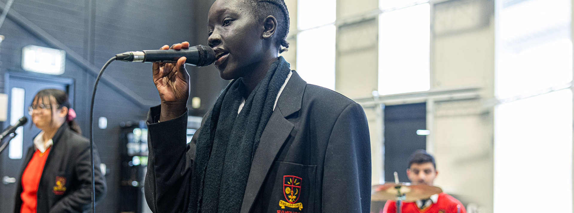 Our students love our Open Mic Friday!