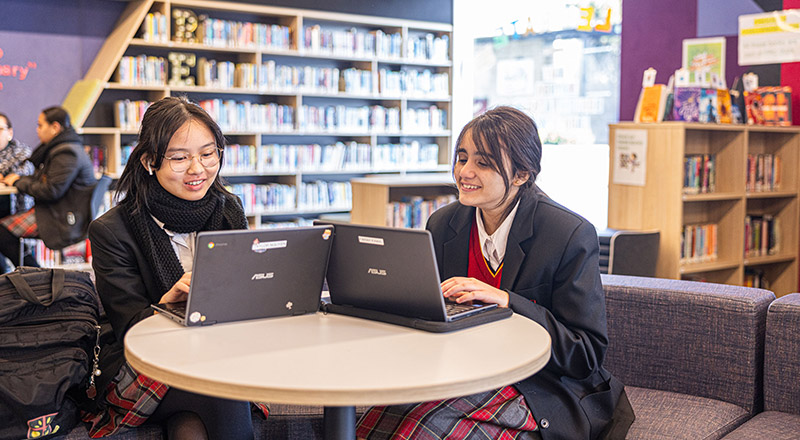 School Library St Clare’s Catholic High School Hassall Grove
