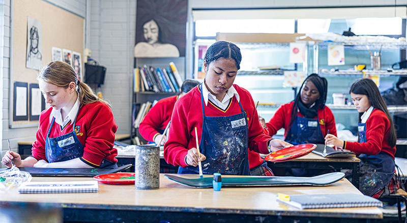 Subjects on offer at St Clare’s Catholic High School Hassall Grove