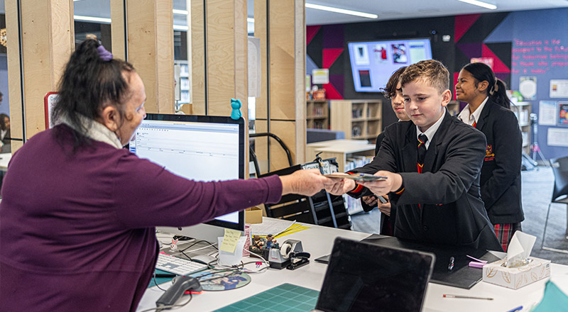 St Clare’s Catholic High School Hassall Grove School Library