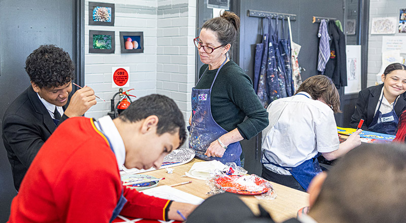 Visual Arts at St Clare's Catholic High School Hassall Grove