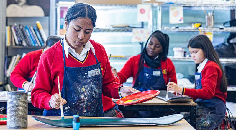 Subjects on offer at St Clare’s Catholic High School Hassall Grove