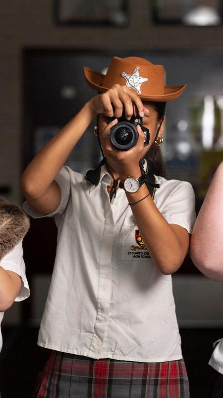 Student photography at St Clare's Catholic College, Hassall Grove