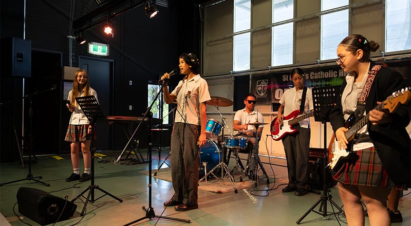 Music tuition at St Clare’s Catholic High School Hassall Grove