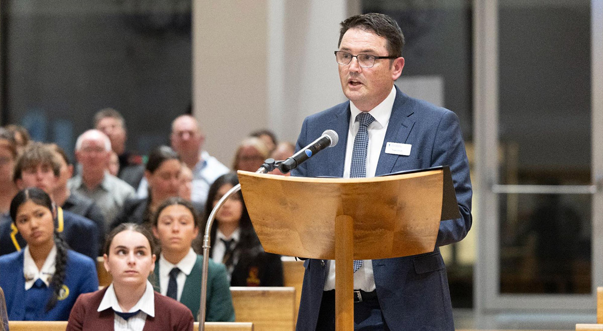 Bishop of Parramatta Student Excellence Awards at St Patrick's Cathedral.